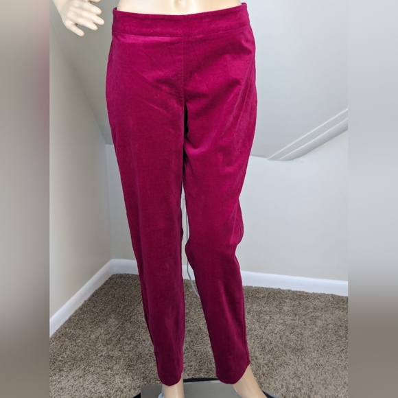 Velvet Fusia Talbots Curvy Pants Size 10P - Picture 1 of 11